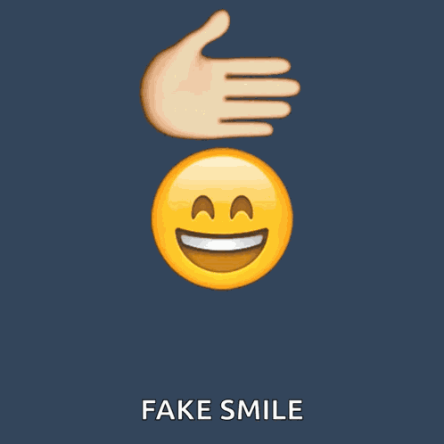 Sad Smile GIF