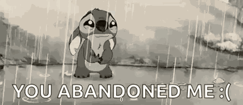 Sad Stitch GIF