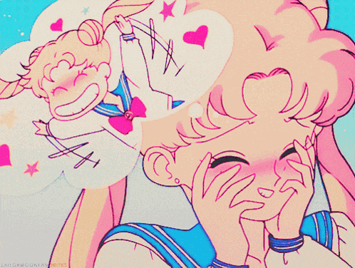 Sailor Moon Blush GIF