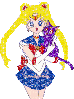 Sailor Moon Cat Sticker