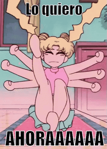 Sailor Moon Lo Quiero Ahora GIF