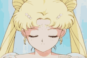 Sailor Moon Nodding GIF