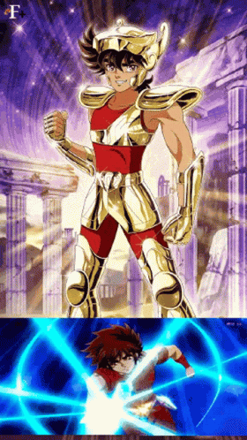 Saint Seiya Outfit GIF