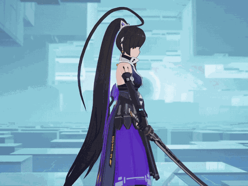 Saki Fuwa Mission Complete GIF
