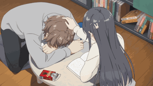 Sakuta Azusagawa Mai Sakurajima GIF