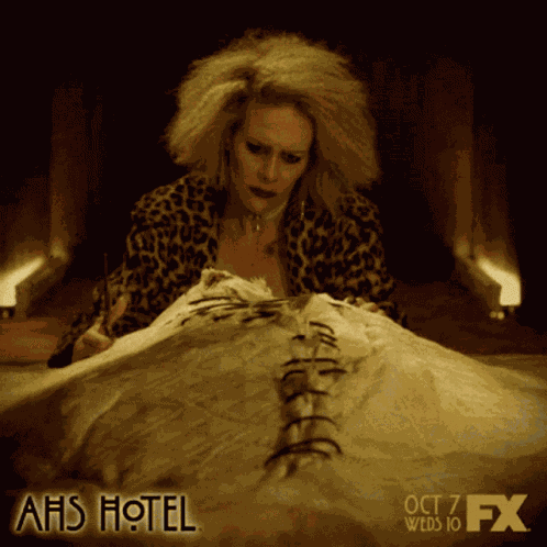 Sally Mckenna Sarah Paulson GIF