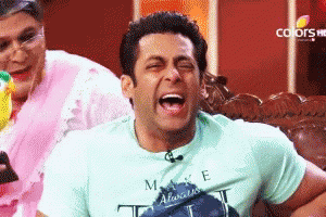 Salman Khan Hysterical GIF