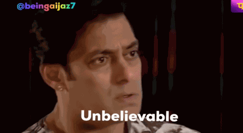 Salman Khan In Cid Salman Khan Unbelievable GIF
