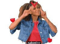 Salon Line Beauty Sticker