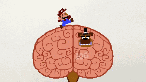 Saltar Curiosamente GIF