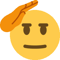 Salute Salute Emoji Sticker