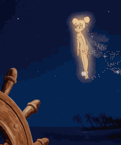 Salute Tinkerbell GIF