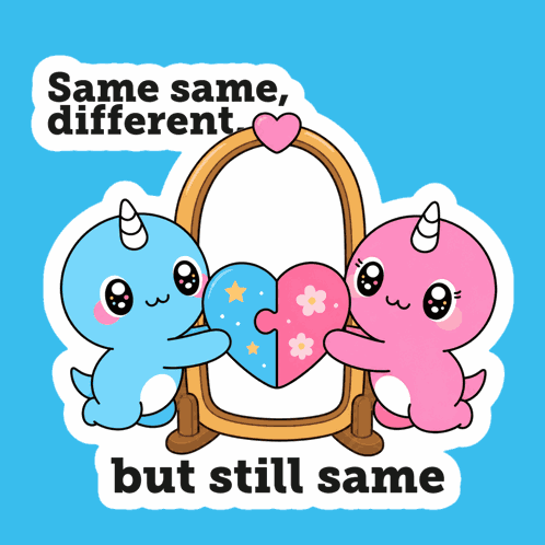 Same Same Different But Still Same Naru GIF