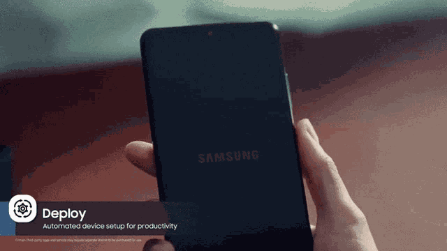 Samsung Logo Mystic Black GIF