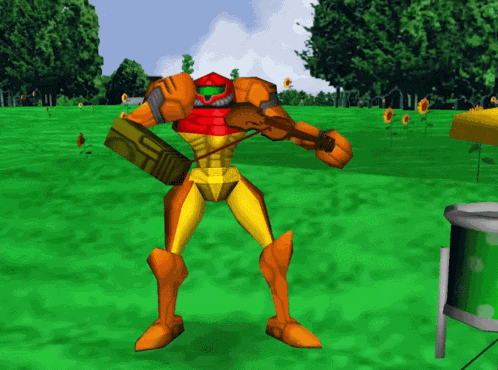 Samus Aran Violin GIF