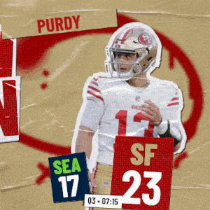 San Francisco 49ers (23) Vs. Seattle Seahawks (17) Third Quarter GIF