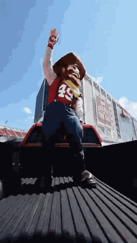 San Francisco 49ers Sourdough Sam GIF