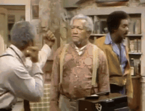 Sanford And Son Fight Me GIF