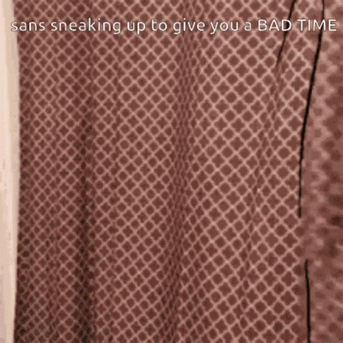 Sans Sneaking Time Sneaking Up GIF