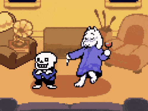 Sans Toriel GIF