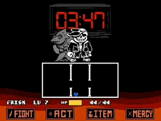 Sans With A Frying Pan Stretch'S Dusttale GIF