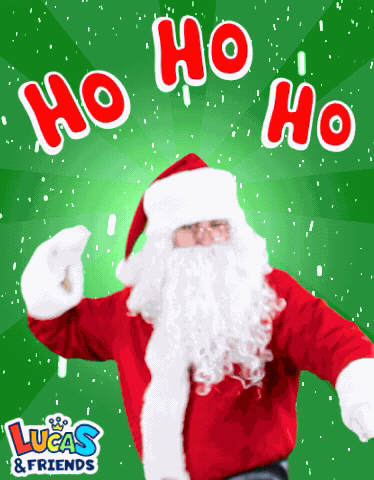 Santa Clause Hohoho GIF