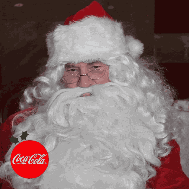 Santa Coke Santa GIF