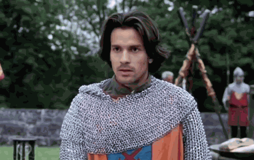 Santiago Cabrera Colin Morgan GIF