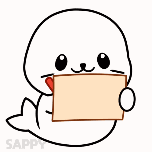 Sappy Sappy Seals GIF