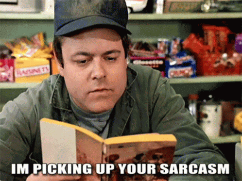 Sarcastic Baby Im Picking Up Your Sarcasm GIF