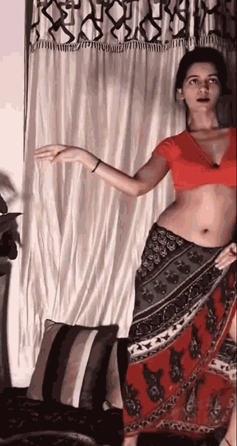 Saree Dance GIF
