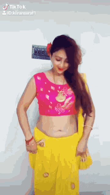 Saree Dance GIF