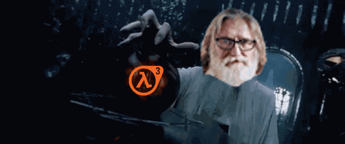 Saruman Gabe Newell GIF