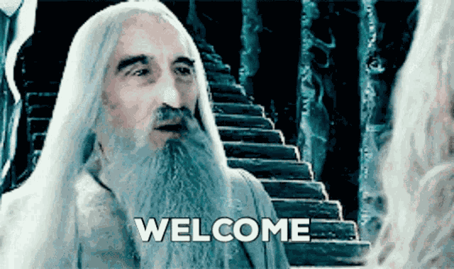 Saruman Lord Of The Rings GIF