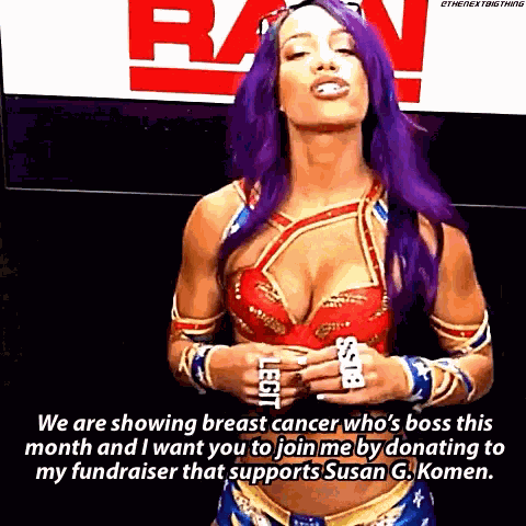 Sasha Banks Wonder Woman GIF
