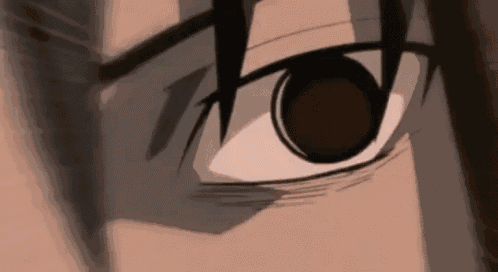 Sasuke Bleeding Eye GIF
