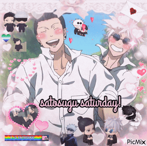 Satosugu Satoru Gojo GIF