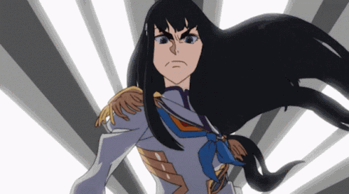 Satsuki Kiryuin Strong Leader GIF