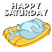 Saturday Floating Sticker