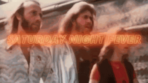Saturday Night Fever Barry Gibb GIF