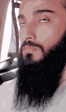 Sauron Eye Roll Beard GIF