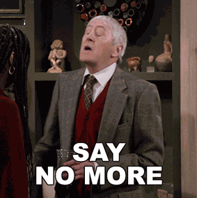 Say No More Alan Cornwall GIF