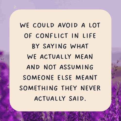 Say What You Mean Avoid GIF