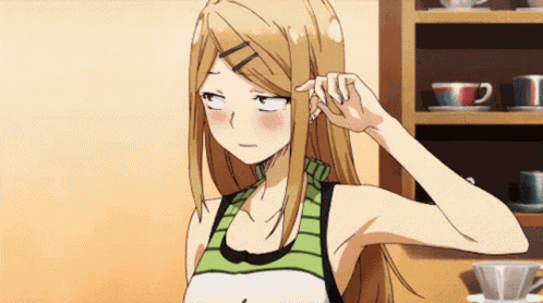 Saya Endou Dagashi Kashi GIF