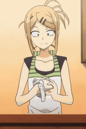 Saya Endou Dagashi Kashi GIF