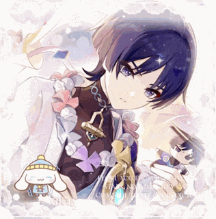 Scaramouche Genshin Wanderer GIF