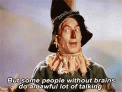 Scarecrow Stupid GIF