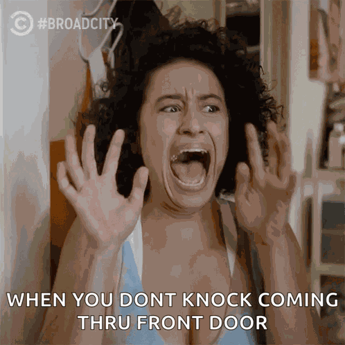 Scared Afraid GIF