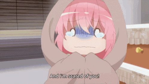 Scared GIF