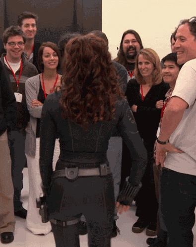 Scarlett Johansson Black Widow GIF